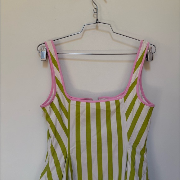 NWOT Maeve Sleeveless Notched Square-Neck Midi Dress Size XS - Picture 14 of 16